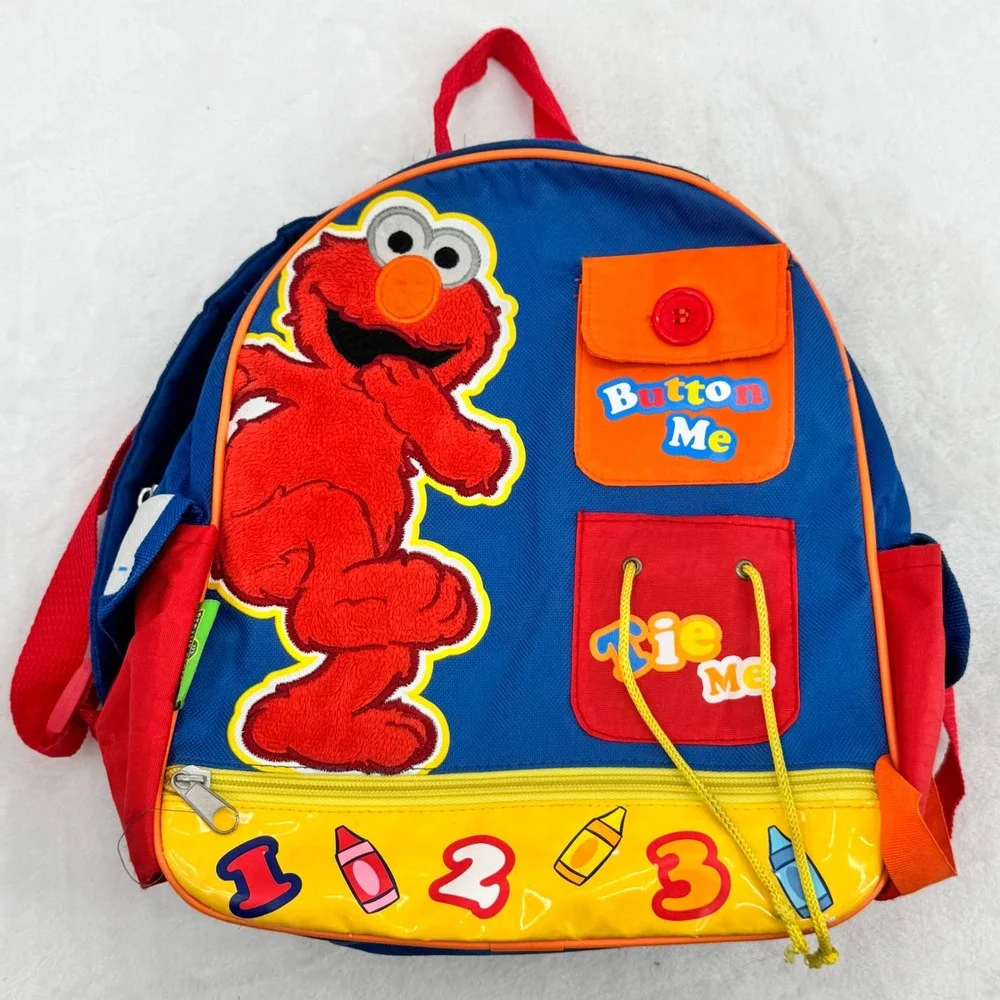 elmo sesame street mini backpack toddler for Toddlers School Bundle w/ 16